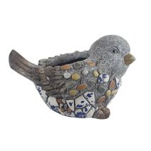 Dekorace k osázení ptáček X6551 - 31.5 × 21 × 20.5 cm