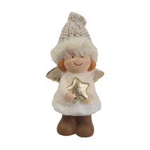 Dekorační anděl X4131 - 9 x 6 x 13.5 cm