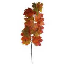 Podzimní větev s javorovými listy P2103 - 65 cm