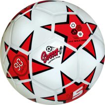 Míč Soccer Club fotbalový červený 360g vel.5 do každého počasí