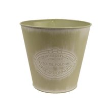 Květináč plechový K3307/3 - dia 16 × 15 cm