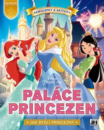 JIRI MODELS Knížka samolepková Disney Princezny Paláce Princezen