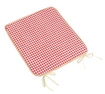 Sedák BERTA hladký Červená 34/609 40x40 cm