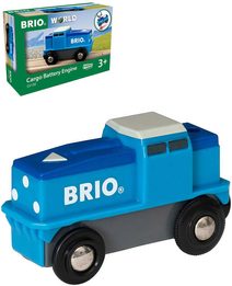 BRIO Nákladní lokomotiva na baterie doplněk k vláčkodráze 33130