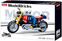 SLUBAN Model Bricks Motocykl Café Racer 197 dílků STAVEBNICE