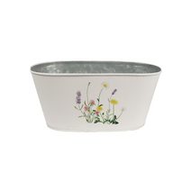 Květináč s lučním kvítím K2993/1 - 20 × 12 x 10 cm