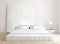 Prostěradlo froté - 01 bílá 90x220 cm