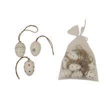 Dekorační vajíčka, 12ks X3866