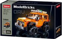SLUBAN Model Bricks Auto americký vůz SUV 302 dílků + 1 figurka STAVEBNICE