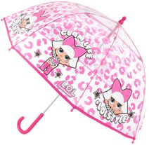 Deštník dětský L.O.L. Surprise! transparentní manuální 64x70cm