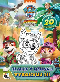 JIRI MODELS Vybarvuj si! Tlapky v džungli omalovánky Tlapková patrola