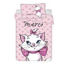 Disney povlečení do postýlky Marie Cat Merci baby 100x135, 60x40 cm
