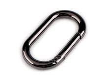 Karabina oválná průvlek 34 mm