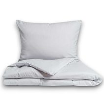 Francouzské flanelové povlečení 220x200, 70x90cm světle šedé