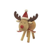 Dekorační sob D3196 - 8 x 5 x 11,5 cm