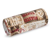 Válec Ema - povlak Hnědá,Červená 153/560 průměr 15 x 35 cm