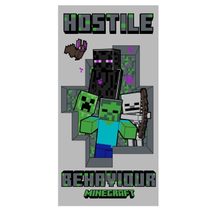 Osuška Minecraft Hostile Behaviour 70x140 cm