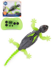 SPIN MASTER RC Gekon Hex Bots lezoucí po stěnách na baterie Světlo USB