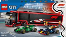 LEGO CITY Auto Kamion F1 s vozy F1 RB20 a AMR24 60445