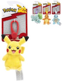 ORBICO PLYŠ Přívěšek na klíče postavička Pokémon klíčenka 4 druhy