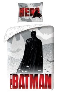 HALANTEX Povlečení Batman Hero Bavlna, 140/200, 70/90 cm