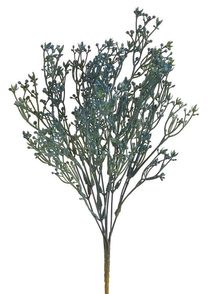 Umělá větvička broom bloom - modrá