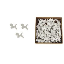 Dekorace 50 ks D2765 - 2,8 x 0,5 x 2,3 cm