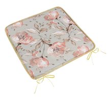 Sedák Adéla hladký Lososová,Šedá 34/238 40x40 cm