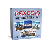 Pexeso Hlavní města EU v krabičce