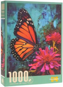 PUZZLE Art Motýl 1000 dílků skládačka 50x70cm v krabici