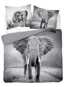 Francouzské povlečení Slon Bavlna, 220/200, 2x70/80 cm