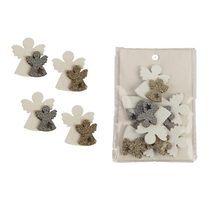 Anděl nalepovací, 6ks D3433 - 3,5 x 0,5 x 4,2 cm