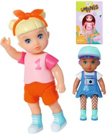 ZAPF BABY BORN Panenka Minis set s doplňky v krabičce 12 druhů