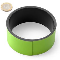 Magnetická páska zelená 40 x 1 mm balení 3 metry