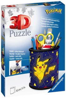 Puzzle 3D Stojan na tužky Pokémon stojan na tužky 54 dílků