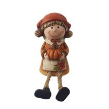 Skřítek podzimníček X7438 - 6 × 5.5 × 9.5 cm