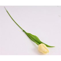Umělý tulipán krémový 371309-26 - 4 x 5 x 43 cm