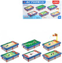 Hra velká stolní sada sportovních her 6v1 plast *SPOLEČENSKÉ HRY*