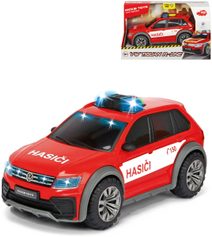 DICKIE Auto hasiči Volkswagen Tiguan R-Line Fire na baterie CZ Světlo Zvuk
