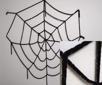 Pavučina dekorace na Halloween X5880 - 200 × 200 x1 cm