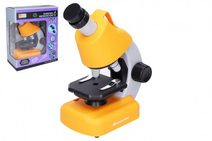 Mikroskop s doplňky plast 15x22cm na baterie se světlem
