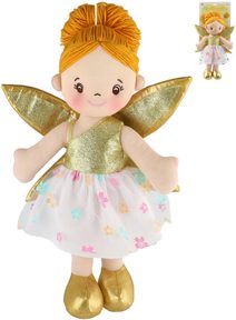 Panenka soft hadrová víla Pampeliška 40cm látková měkké tělo s křídly