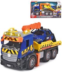 DICKIE Auto odtahová služba Mercedes + autíčko na baterie Světlo Zvuk