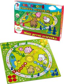 Hra Člověče, nezlob se obrázkové Moje první zvířátka pro nejmenší