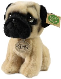 PLYŠ Pes Mops 18cm sedící Eco-Friendly