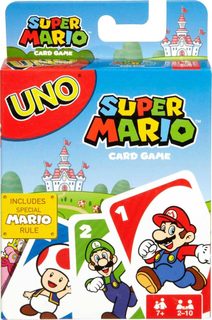 MATTEL Hra Uno karty Super Mario *SPOLEČENSKÉ HRY*