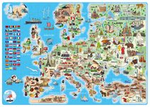 Puzzle - Mapa Evropy 160 ks - CZ