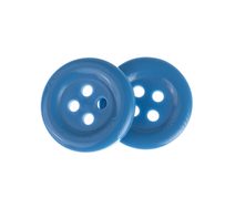 Knoflík - sada 6 ks Modrá 349892I průměr 15 mm