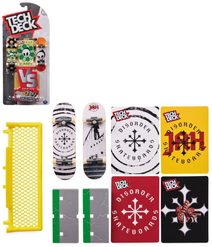 SPIN MASTER Tech Deck Fingerboard set 2ks s překážkou 3 druhy