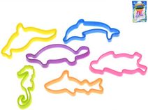 Náramek silikonový barevný Friendz Bandz vodní svět zvířátka set 6ks